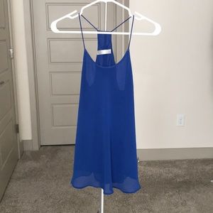 Cobalt blue tank top size small